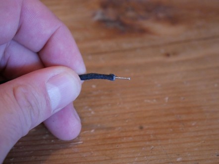 Photo of headers and patch cables